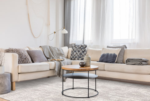Lyza Rug Abstract Grey Rug